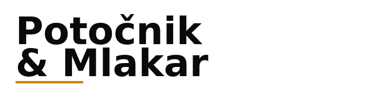 Potočnik & Mlakar logo